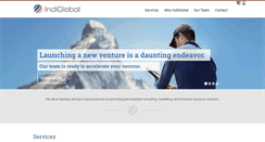 Desktop Screenshot of indiglobal.com